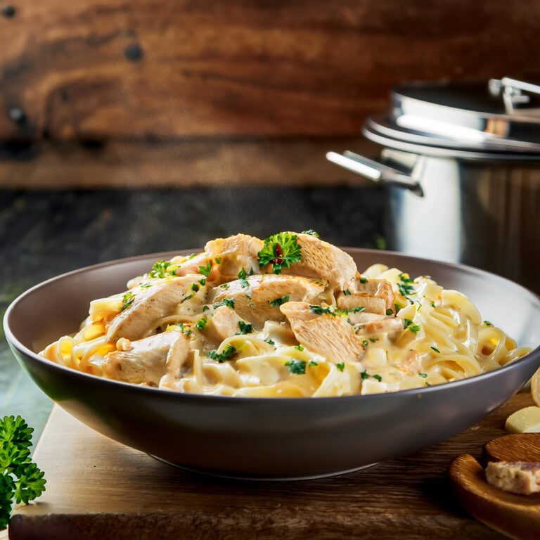 Creamy Chicken Alfredo Pasta Creamy Chicken Alfredo Pasta An Instant Pot Delight 5 Steps
