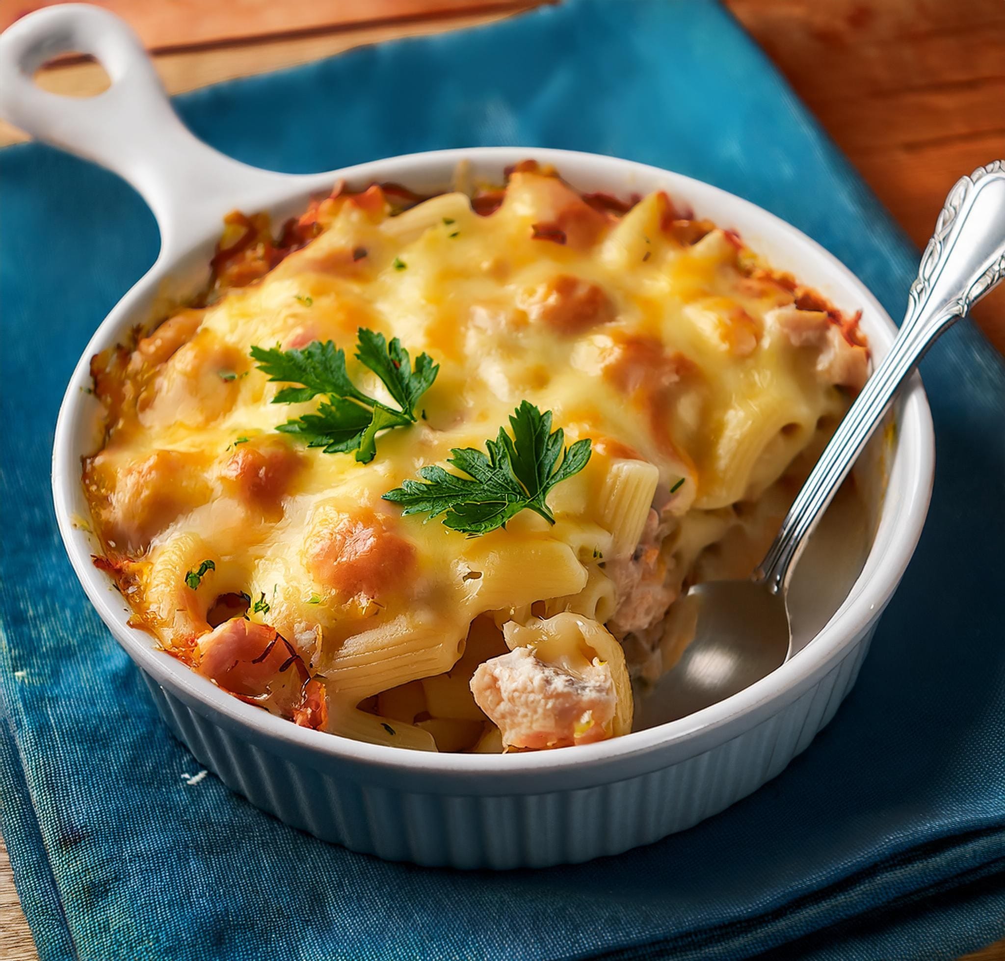 Chicken Pot Pie Pasta Bake Recipe